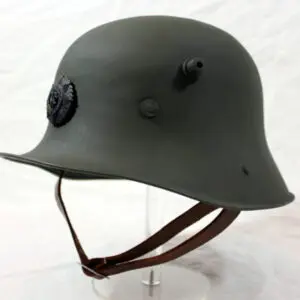 A german helmet with the insignia of the waffen ss.