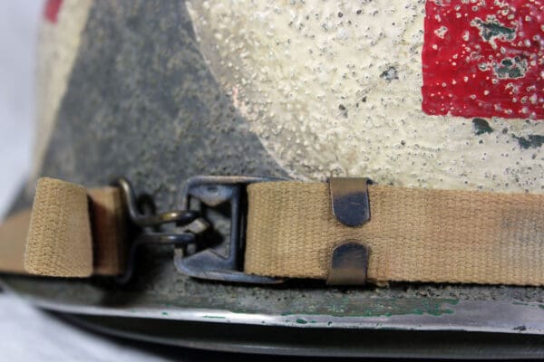 U.S. M1 fixed bale 4-pannel medic helmet w/Firestone liner - Image 7