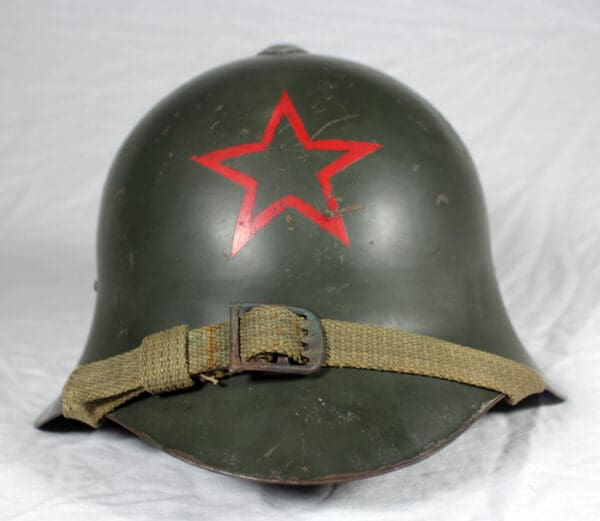 Soviet SSH36 helmet size 2 (57 cm) circa 1937 - Image 3