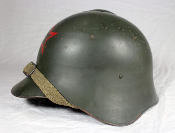 Soviet SSH36 helmet size 2 (57 cm) circa 1937 - Image 6