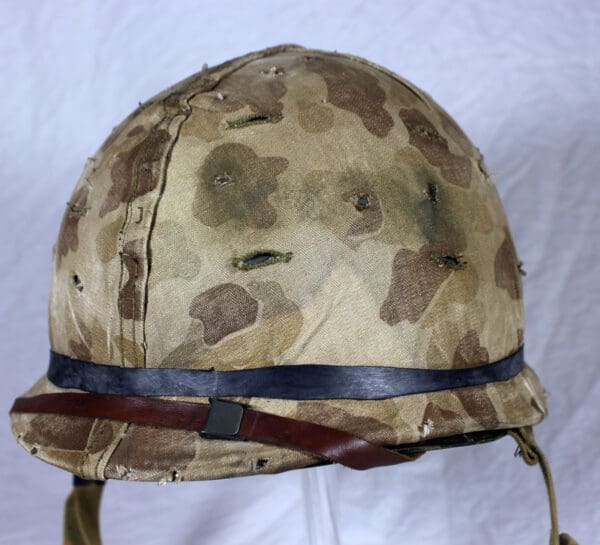 U.S. M1 fixed loop USMC helmet w/CPAC liner - Image 10