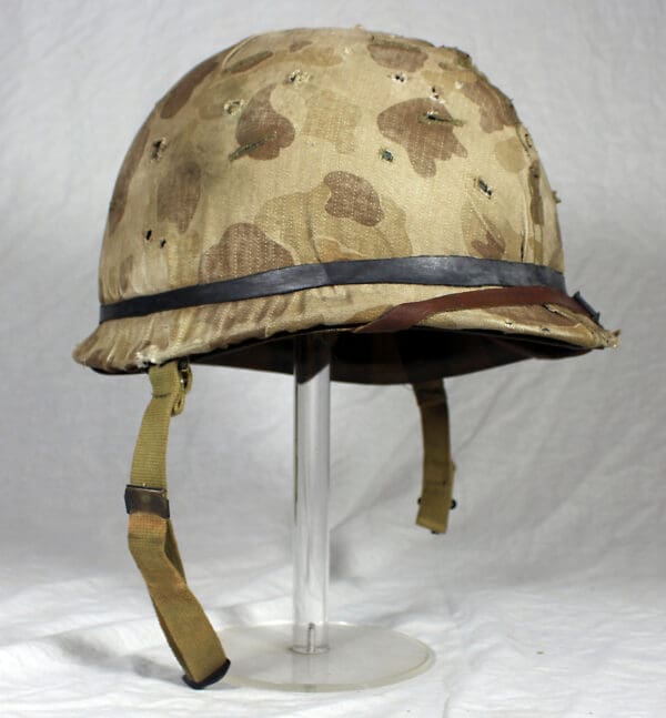 U.S. M1 fixed loop USMC helmet w/CPAC liner - Image 12