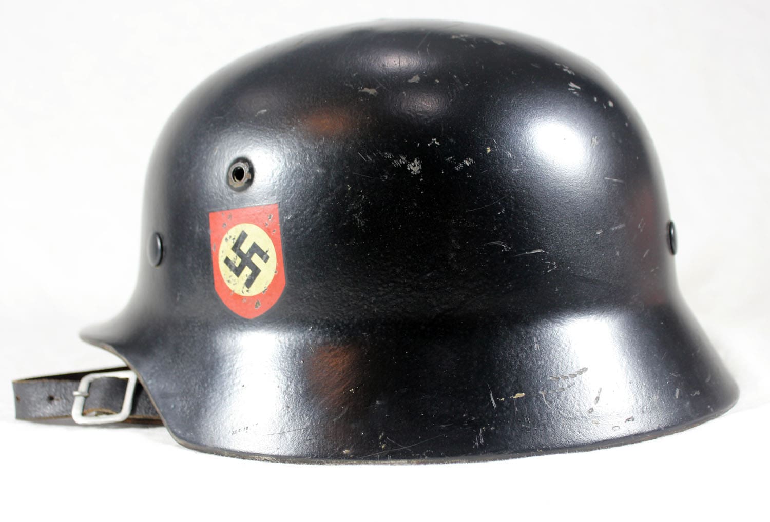 German M35 SS parade helmet size 64/57 - Image 4