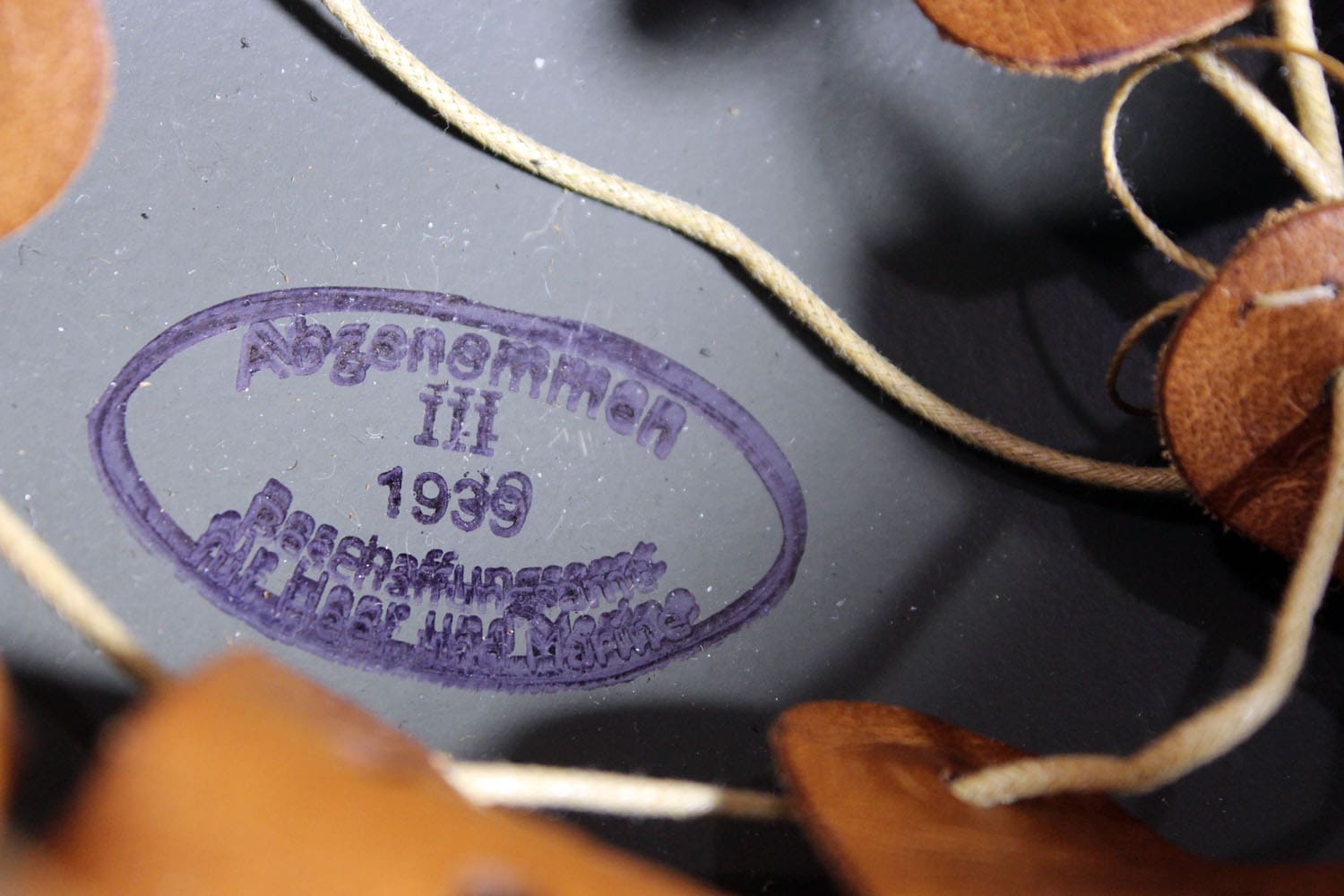 German M35 size 66/59 Circa 1939 - Image 8